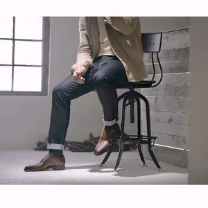 Landon double strap monk shoes, for men. Brand is Magnanni, exquisite dress shoe